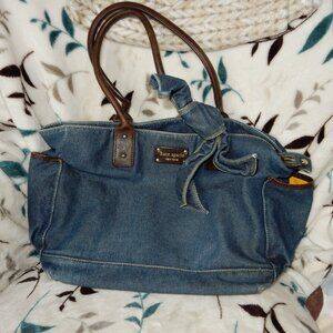 Denim Kate Spade tote